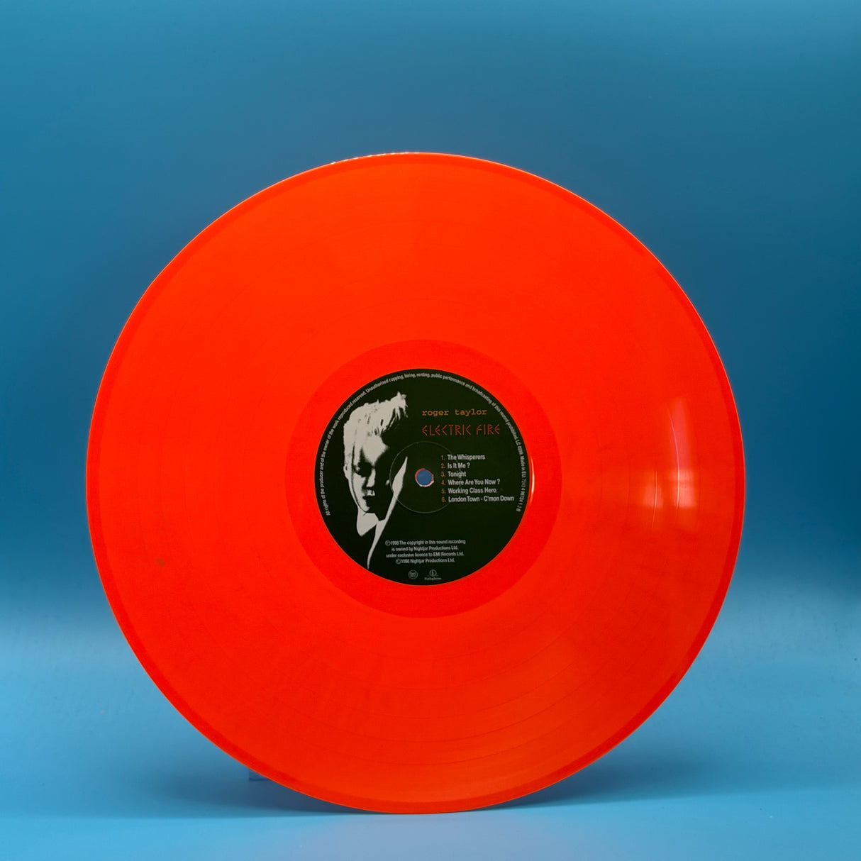Roger Taylor - Electric Fire Orange Vinyl