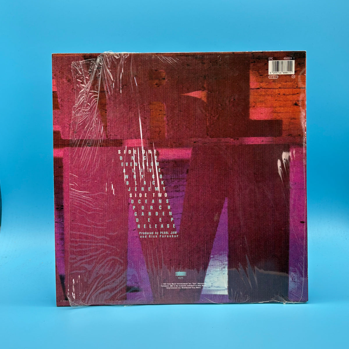 Pearl Jam - Ten Original 1991 Still in Shrink Vinyl