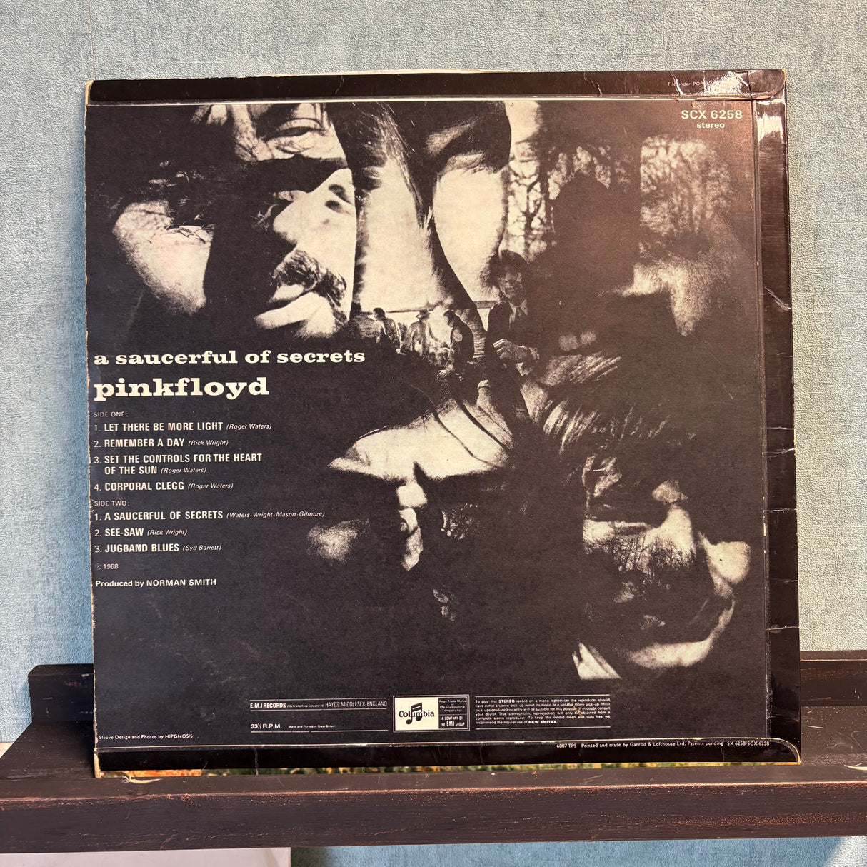 Pink Floyd - Saucerful Of Secrets - Blue Columbia - Stereo - VINYL