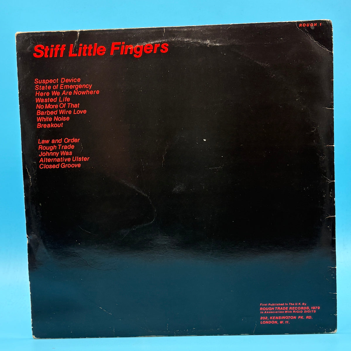 Stiff Little Fingers - Inflammable Material Original UK Vinyl