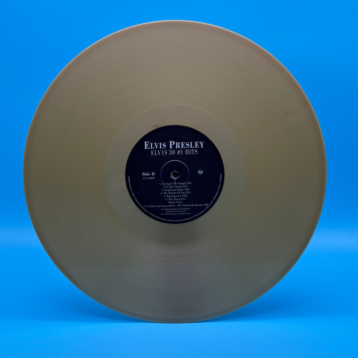 Elvis Presley - 30 Number Ones Gold Vinyl