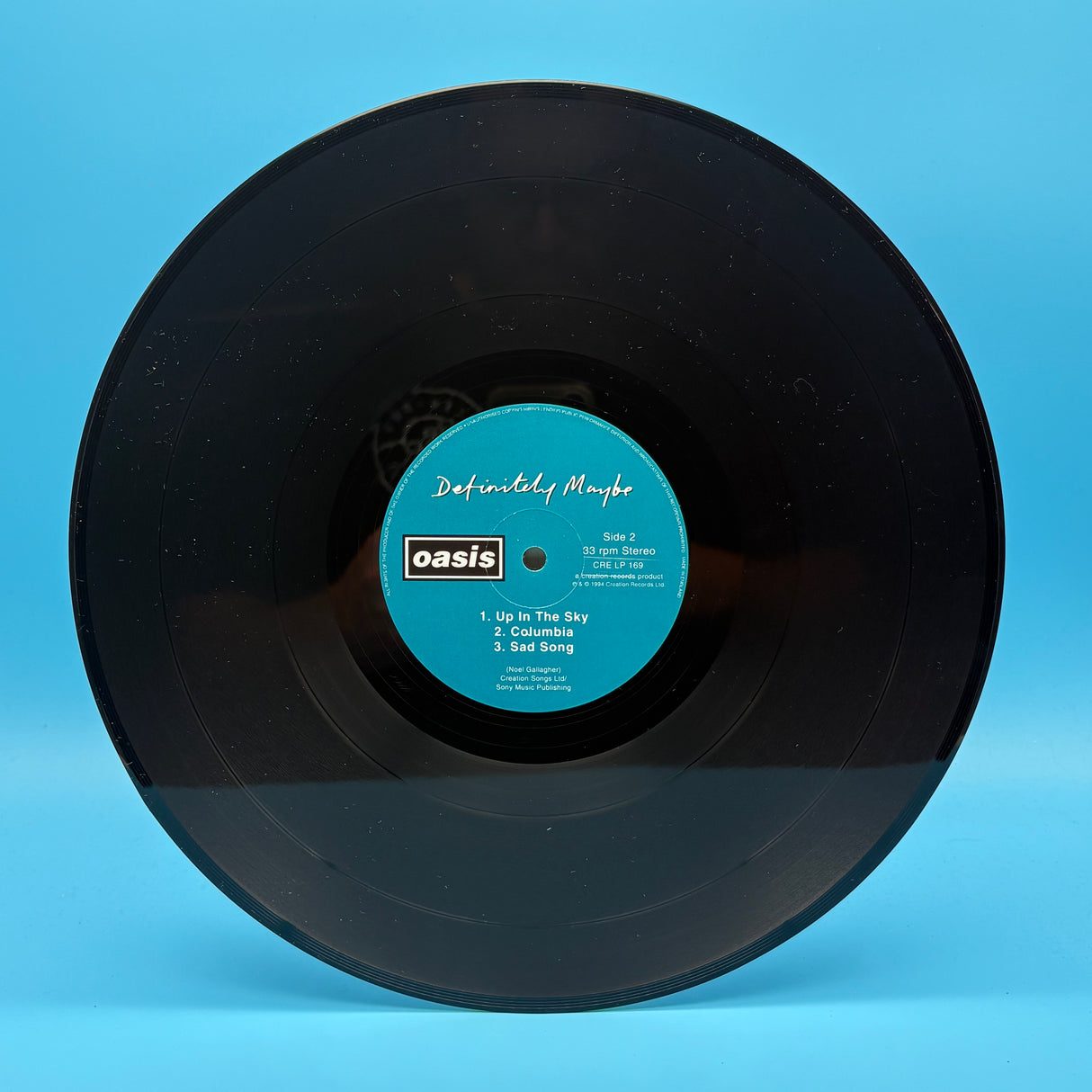 Oasis - Definitely Maybe MPO Pressing Creation Records Vinyl