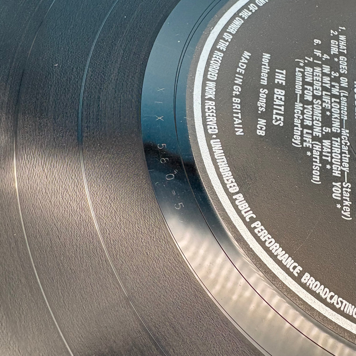 The Beatles - Rubber Soul -5 Vinyl