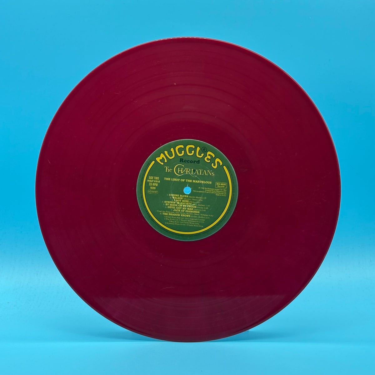The Charlatans - The Limit Of The Marvelous Reissue Red Vinyl