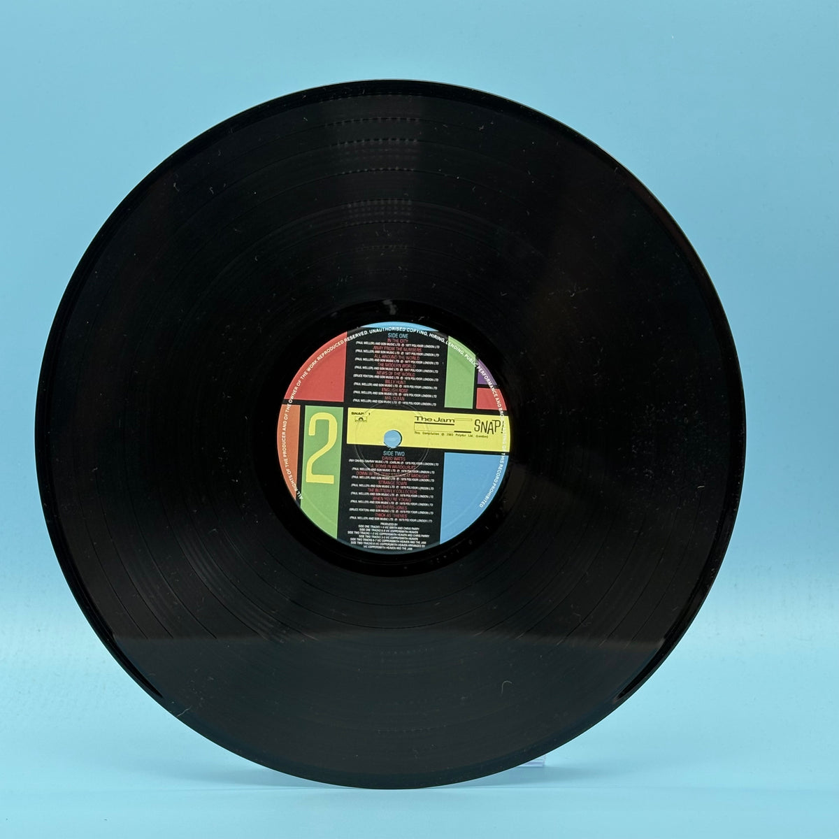 The Jam - Snap! Complete With 7" And Merch Sheet Vinyl