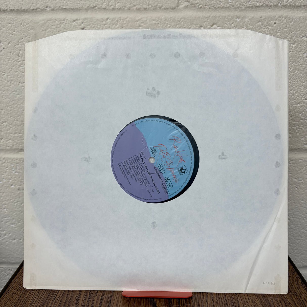 Roger Waters - The Pro's And Con's Of Hitch Hiking - VINYL