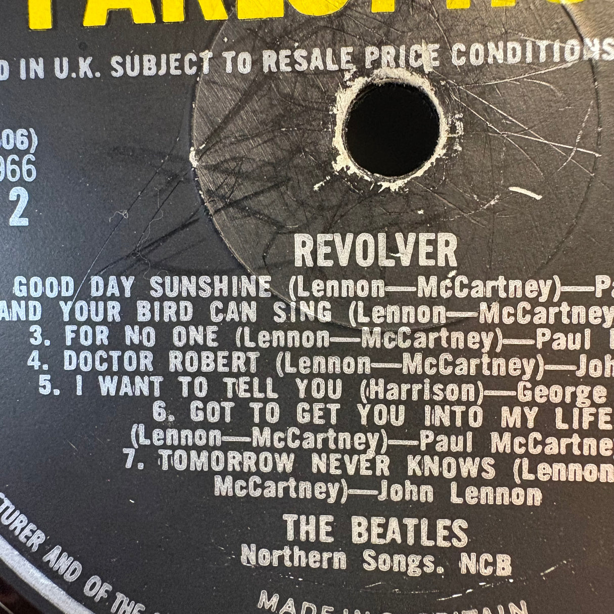 The Beatles - Revolver - Dr. Robert Misprint - VINYL