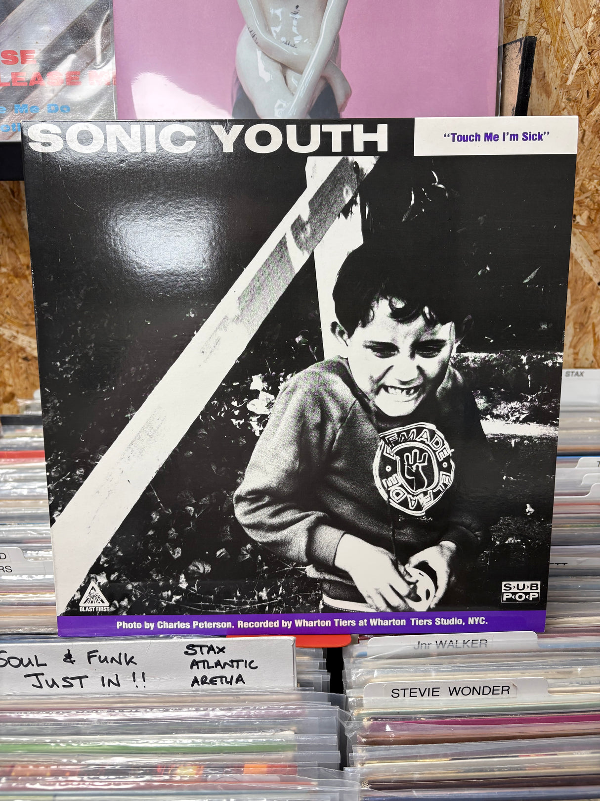 Sonic Youth/Mudhoney  - "Touch Me in Sick" + "Halloween"  - VINYL