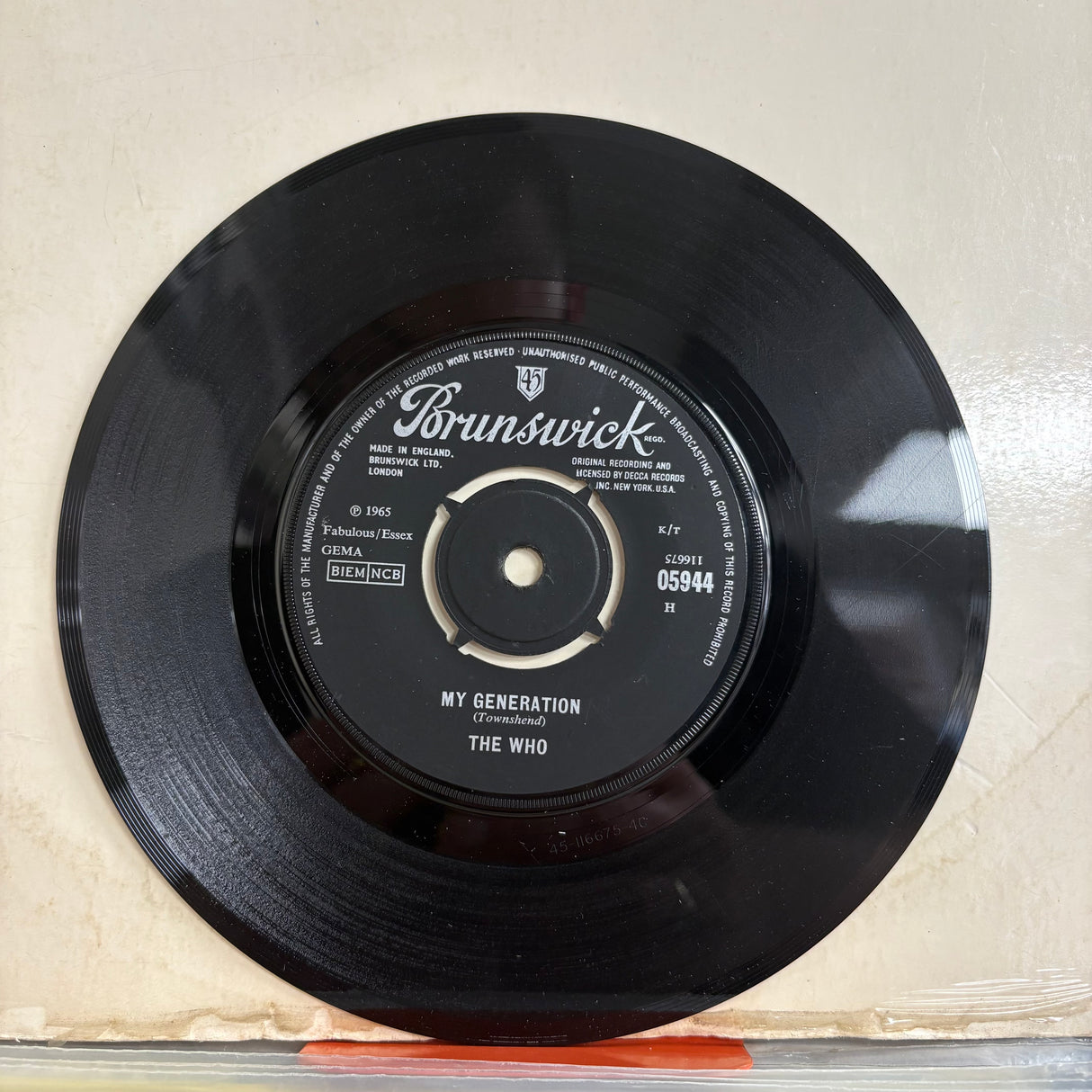 The Who - My Generation Vinyl