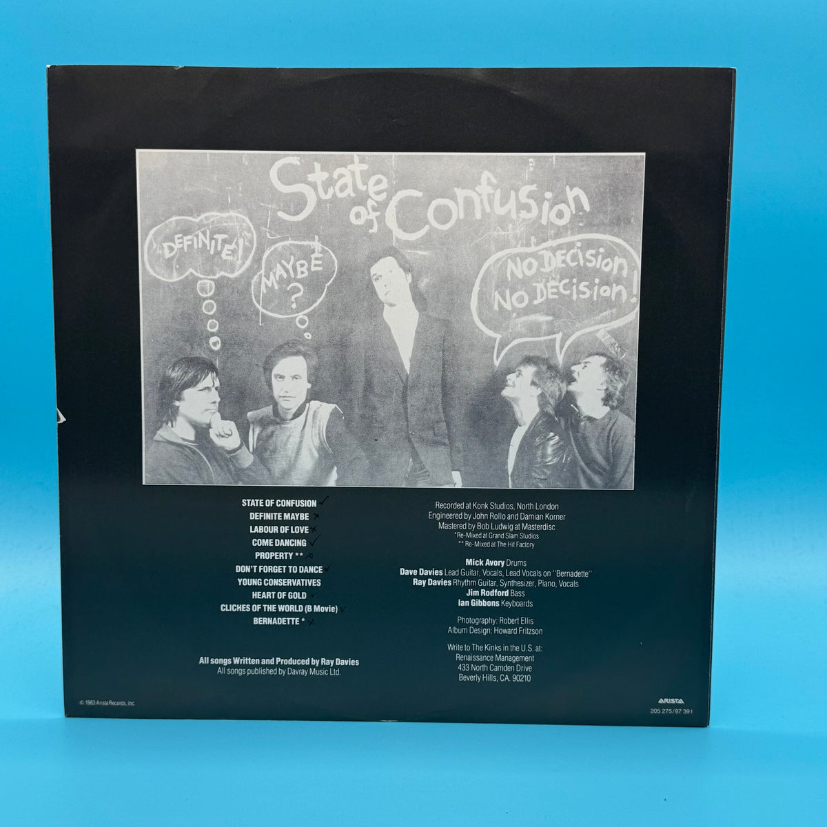 The Kinks - State Of Confusion Vinyl