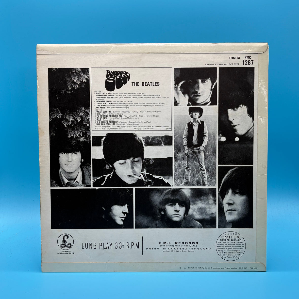 The Beatles - Rubber Soul -5 Hazel Yarwood Mix EX Vinyl