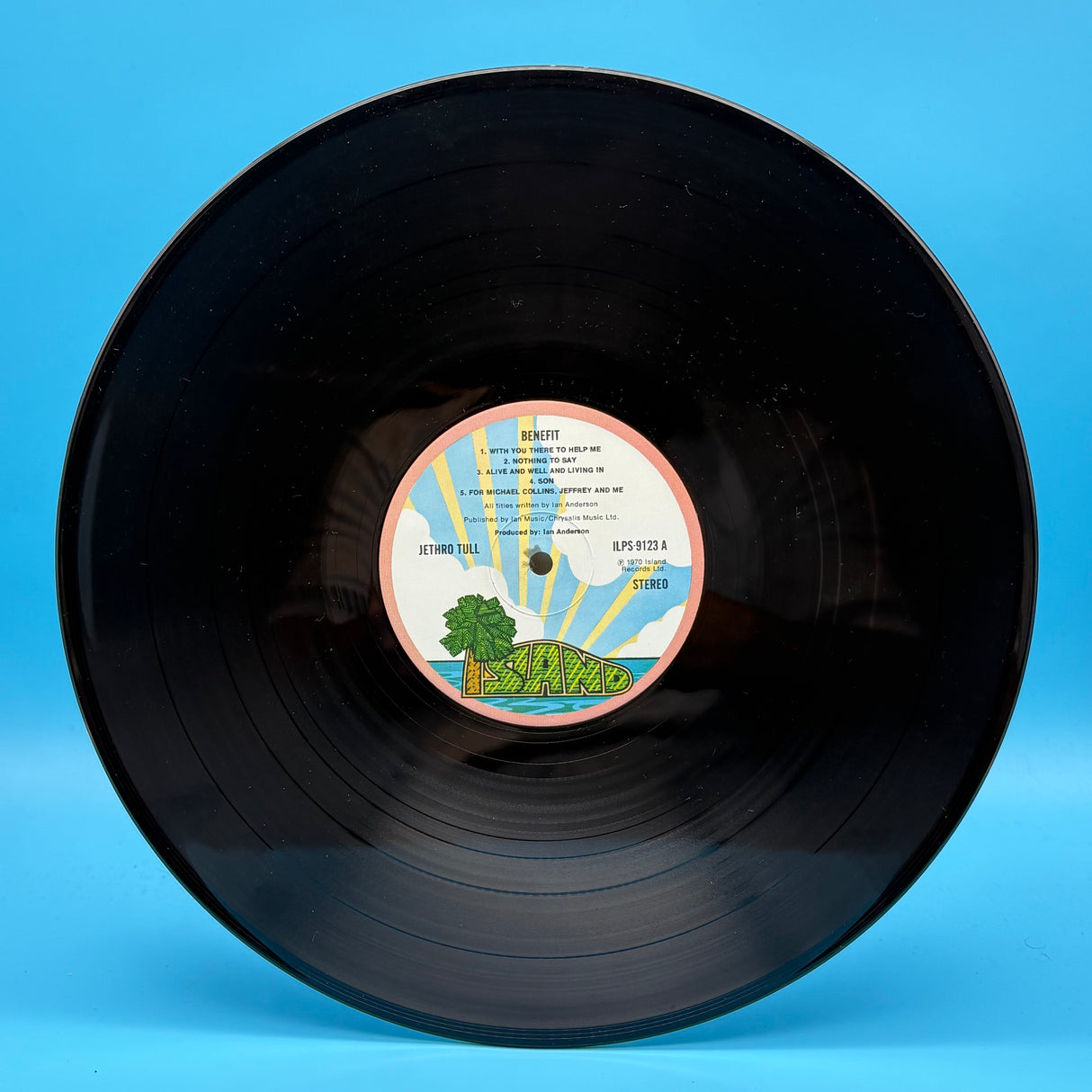 Jethro Tull - Benefit Island Records Vinyl