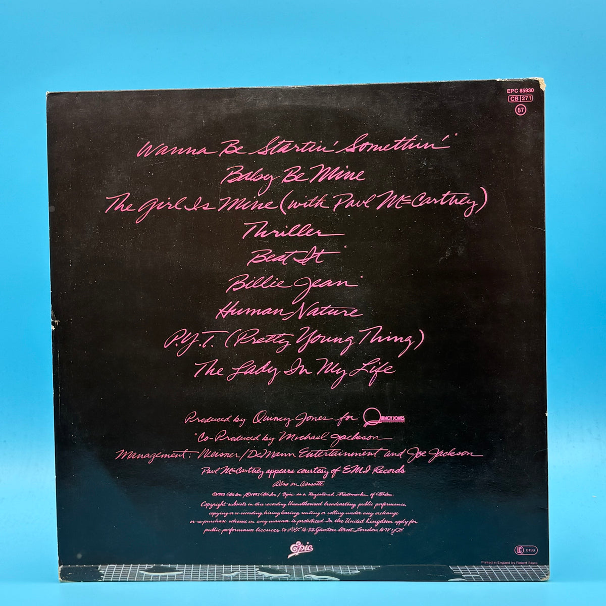 Michael Jackson - Thriller Vinyl