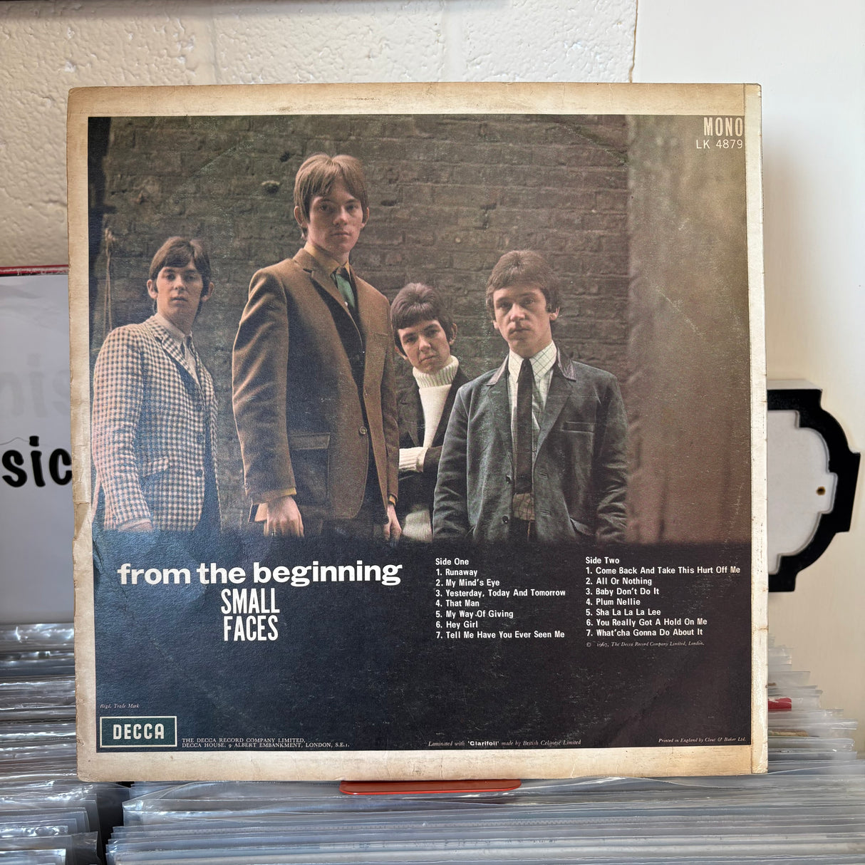 Small Faces - From The Beginning - Unboxed DECCA - MONO - VINYL