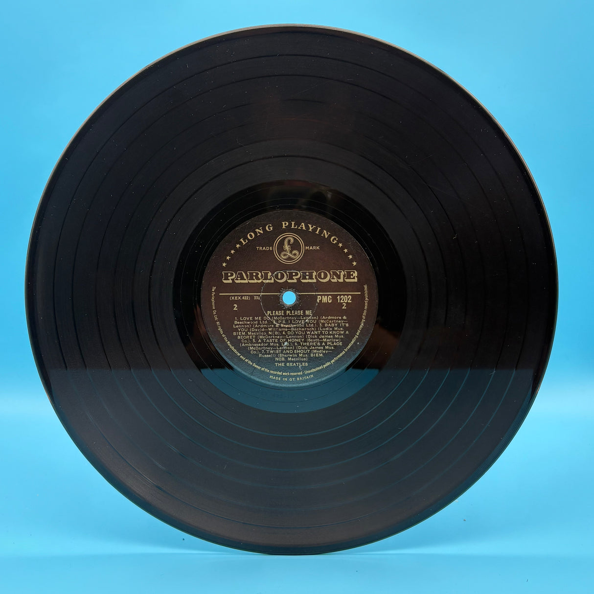 The Beatles - Please Please Me Gold Mono Vinyl