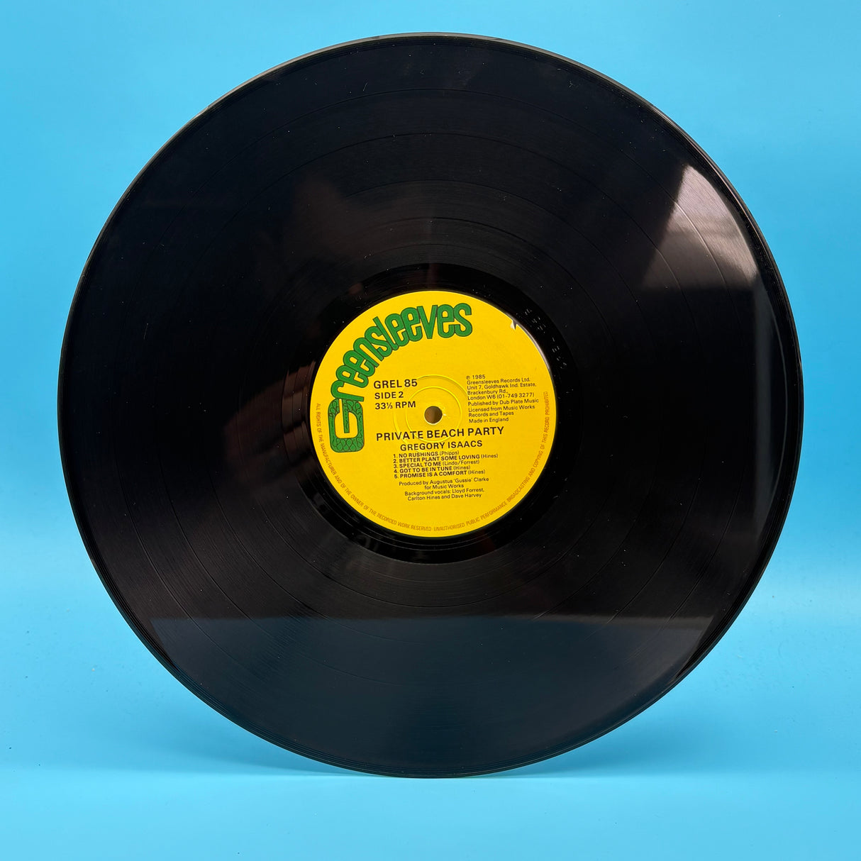 Gregory Isaacs - Private Beach Party Vinyl