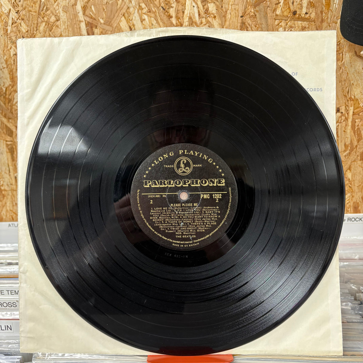 The Beatles - Please Please Me - First Press Mono - Gold Parlophone Label - VINYL