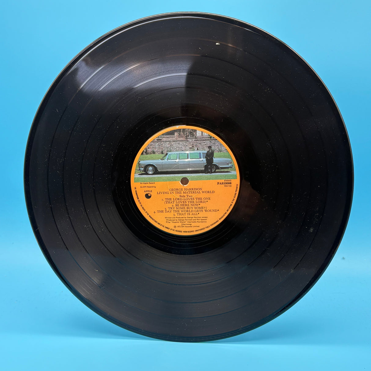 George Harrison - Living In A Material World Apple Vinyl