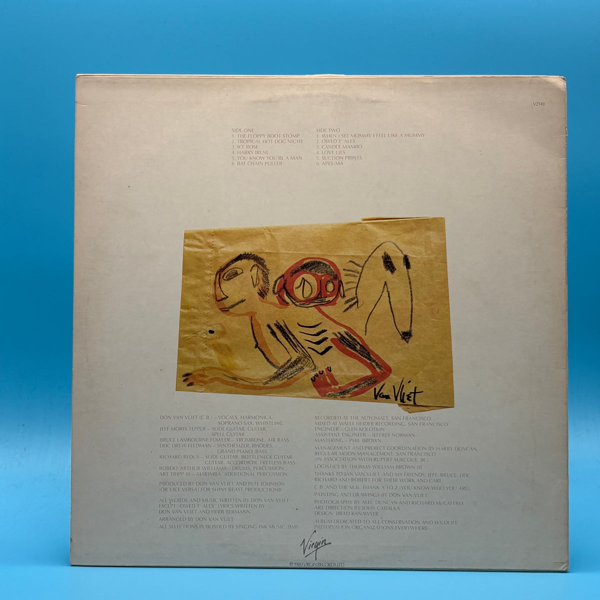 Captain Beefheart And The Magic Band - Shiny Beast Vinyl