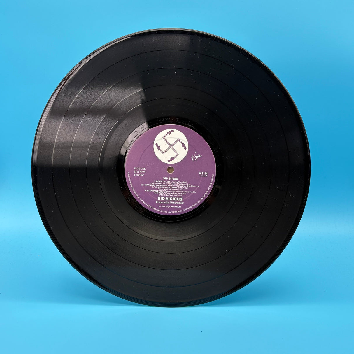 Sid Vicious - Sid Sings! With Drink in Hand Poster Vinyl