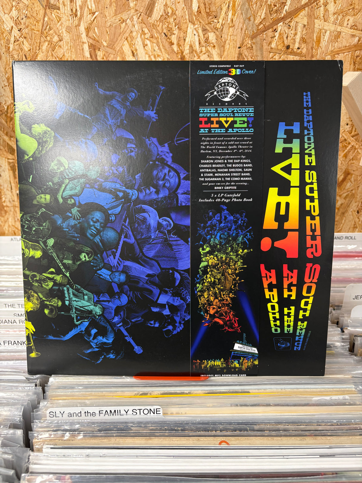 Daptone - Live At The Apollo - 3D Sleeve & Glasses - VINYL