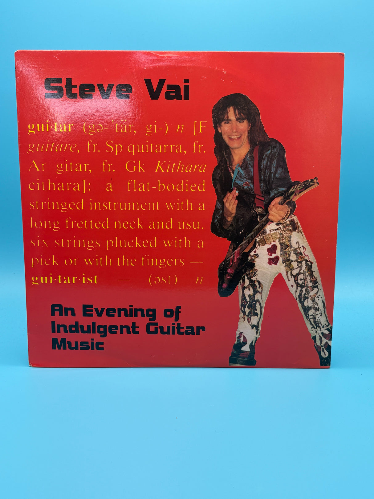 Stevie Vai - An Evening Of Ingulgent Guitar Music Vinyl