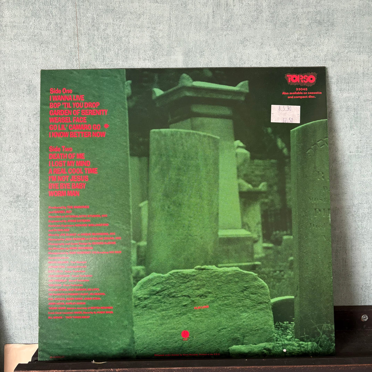 Ramones - Half Way To Sanity - VINYL