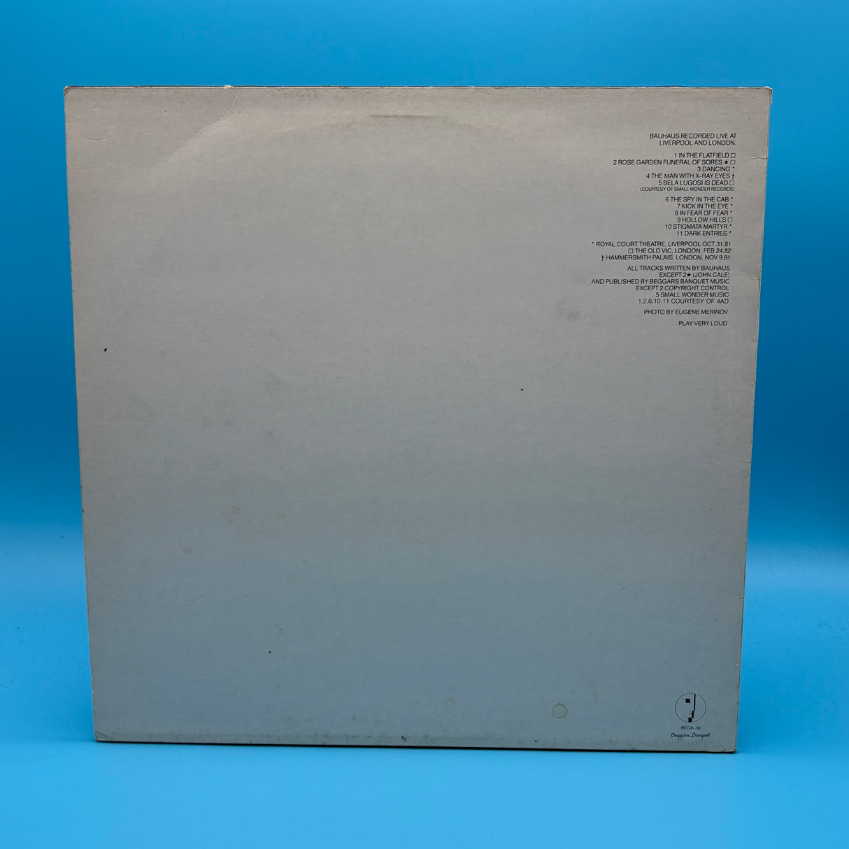 Bauhaus - Press The Eject And Give Me The Tape Vinyl
