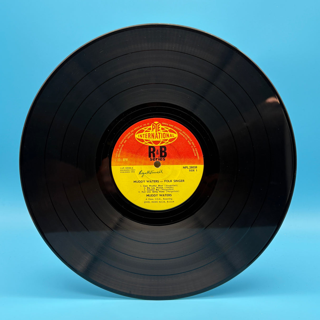 Muddy Waters - Folk Singer UK Original Vinyl