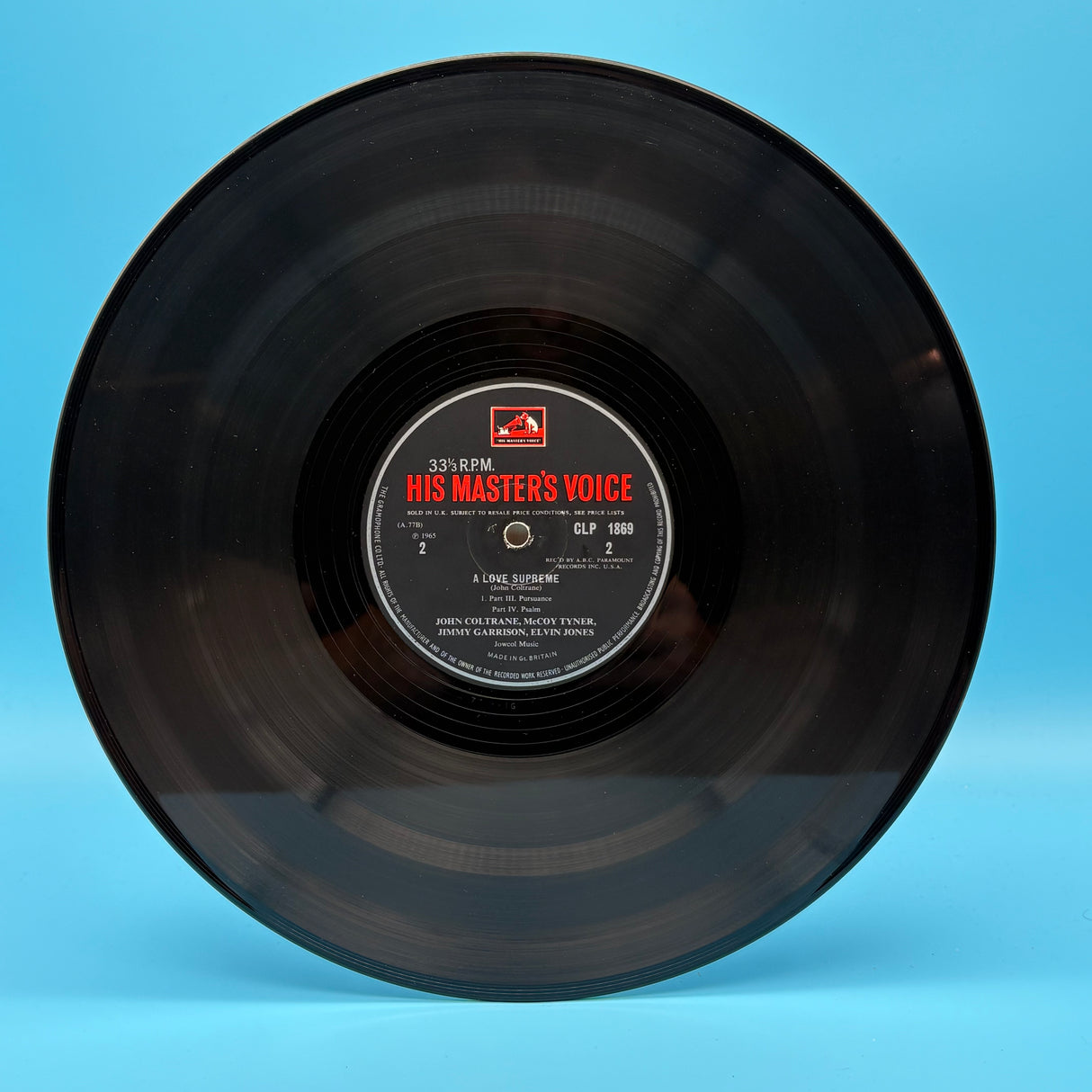 John Coltrane - A Love Supreme UK Original Vinyl