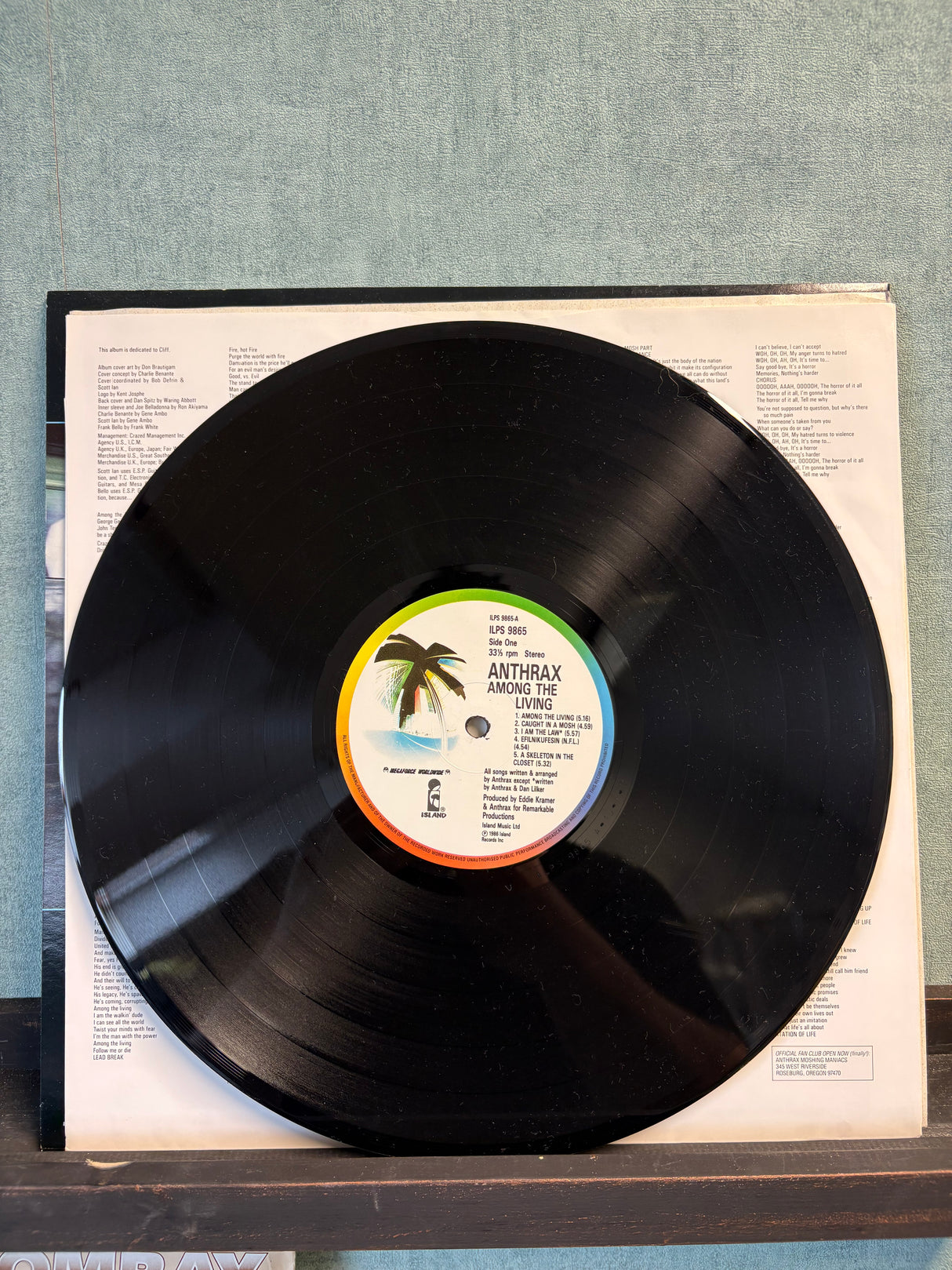 Anthrax - Among The Living - VINYL
