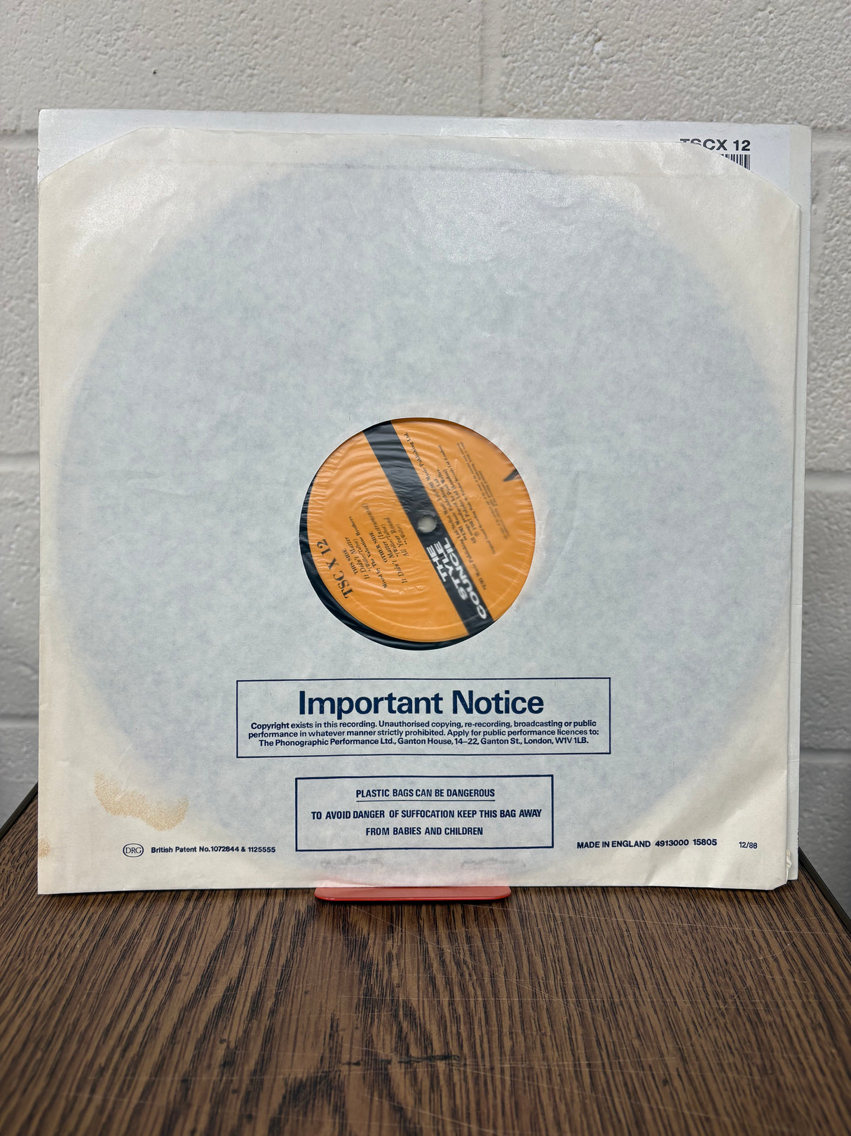 The Style Council - Didn’t Matter - 12” Single - VINYL