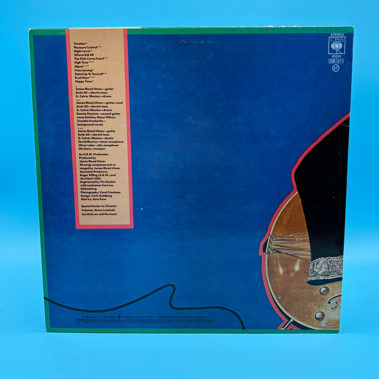 James 'Blood' Ulmer - Free Lancing Vinyl