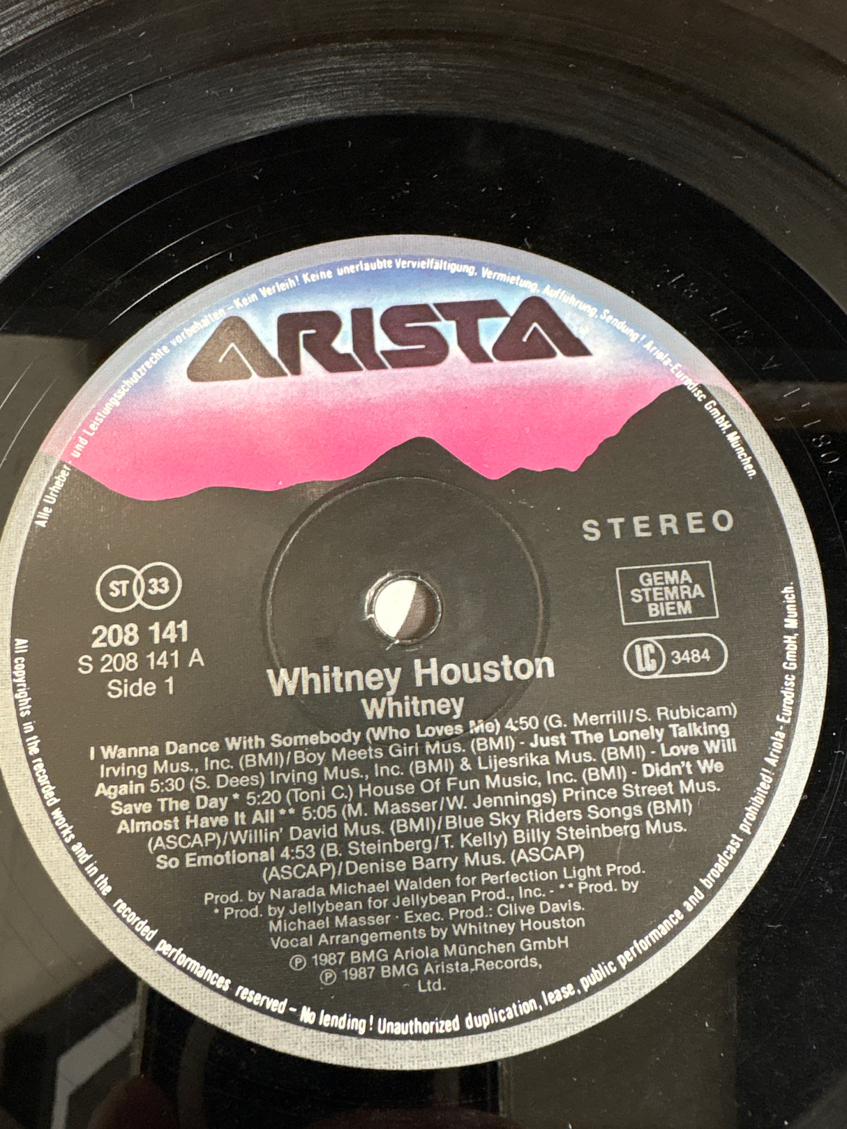 Whitney Houston - Whitney - VINYL