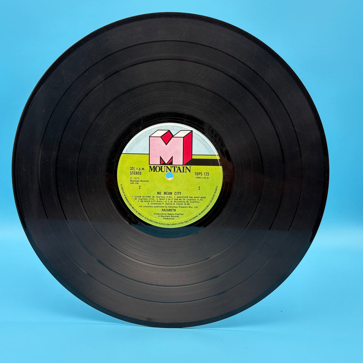 Nazareth - No Mean City Vinyl