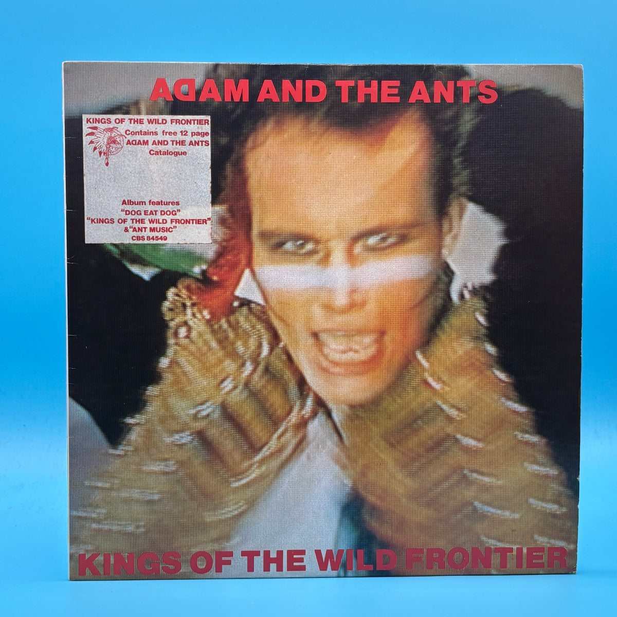 Adam And The Ants - Kings Of The Wild Frontier w/ catalogue Vinyl