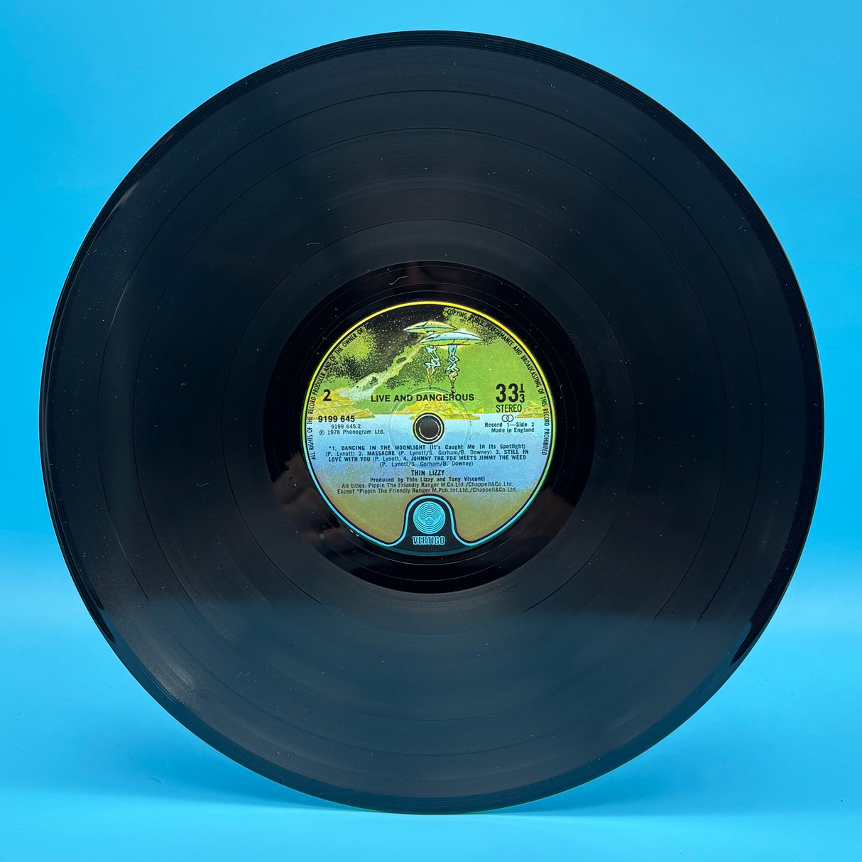 Thin Lizzy - Live And Dangerous Live Album Vinyl