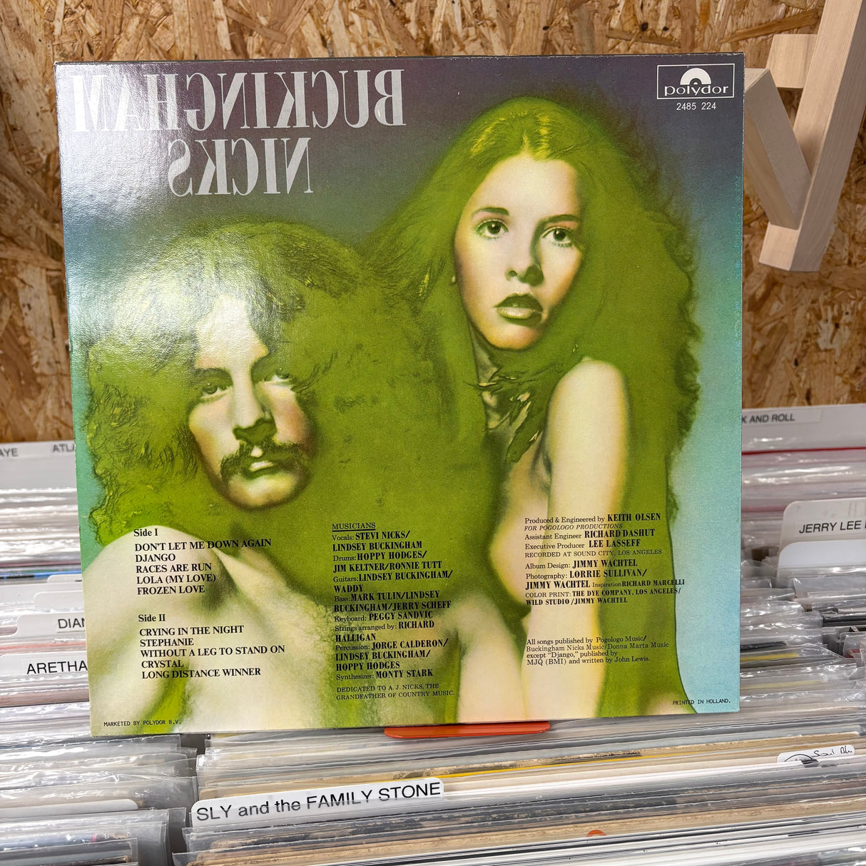 Buckingham Nicks - Buckingham Nicks - Dutch Pressing - Original - VINYL