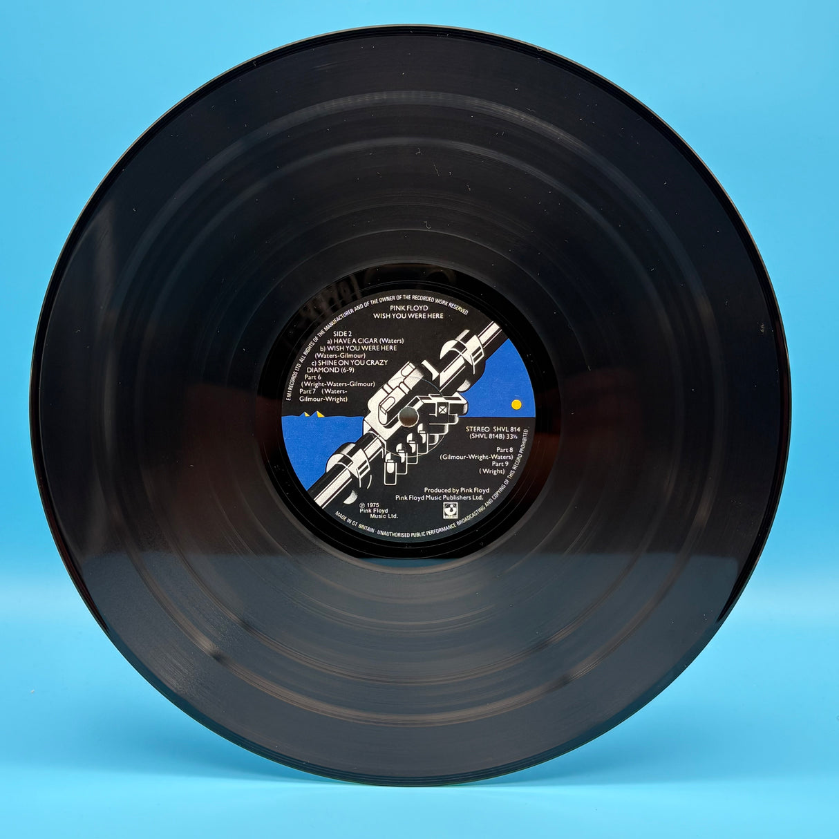 Pink Floyd - Wish You Were Here Factory Sample Vinyl