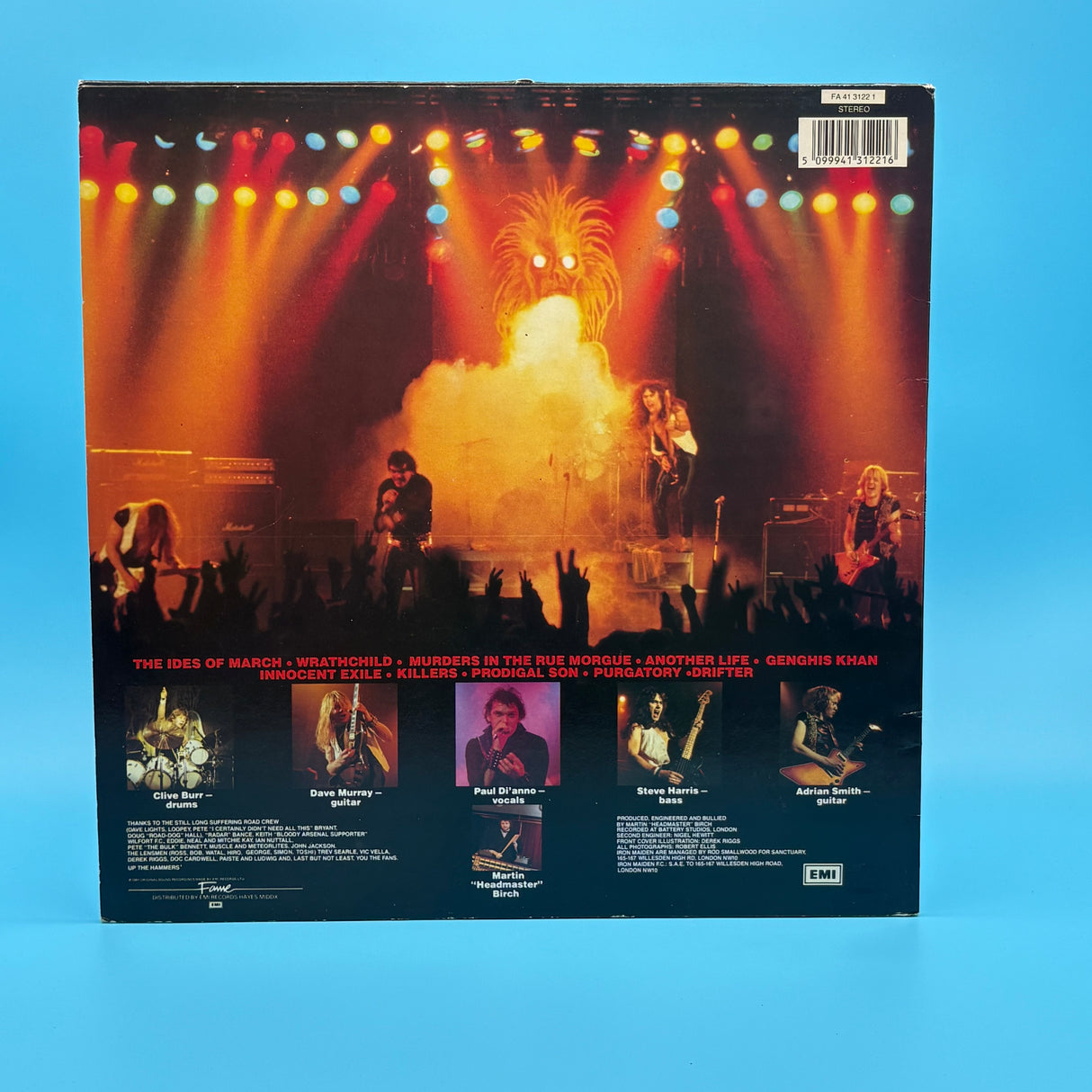 Iron Maiden - Killers Vinyl