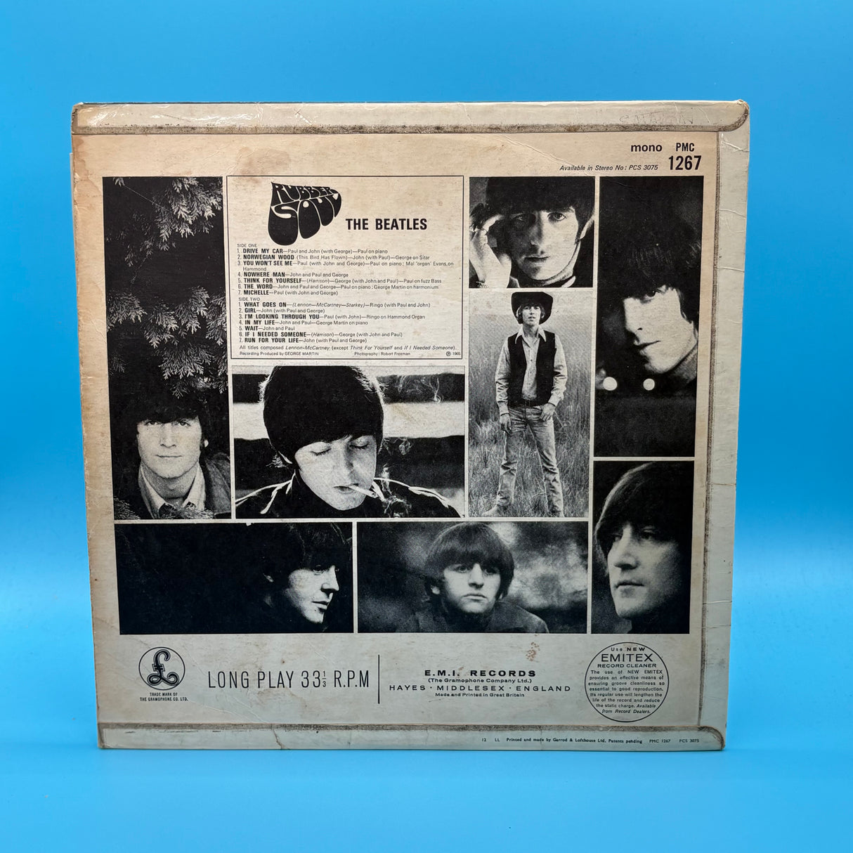 The Beatles - Rubber Soul Dash 1 Loud Cut Vinyl