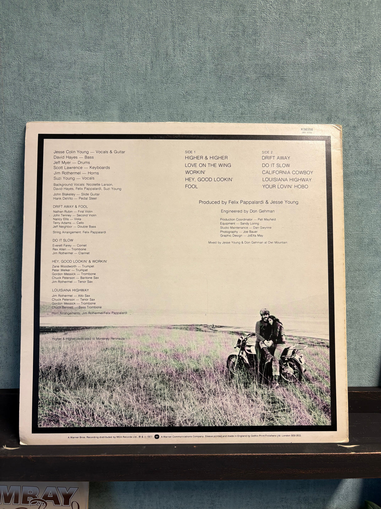 Jesse Colin Young - Love On The Wing - VINYL