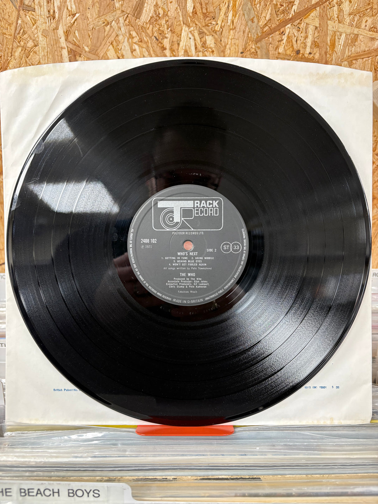 The Who - Who's Next - 1st Press Track Records  - VINYL