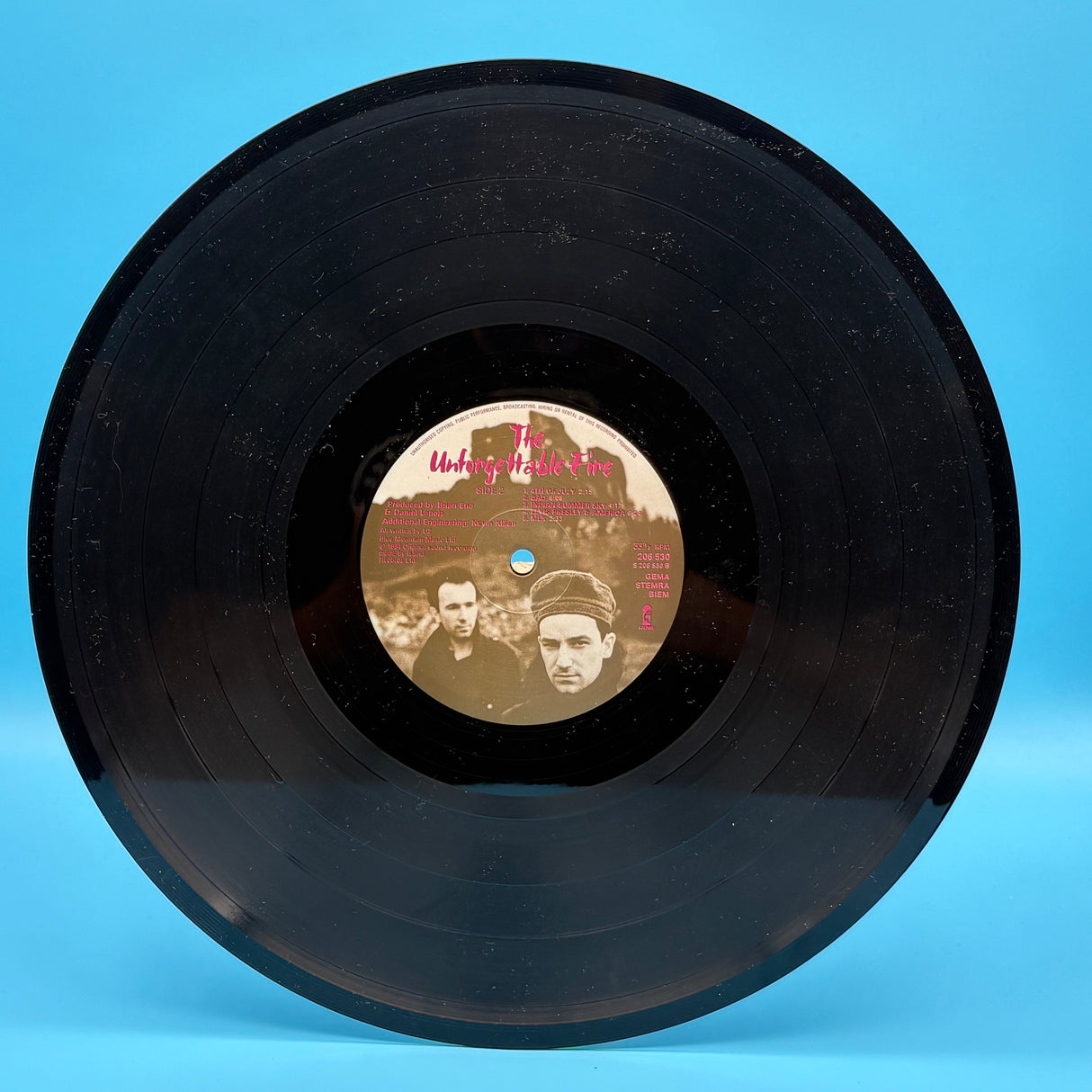 U2 - The Unforgettable Fire Vinyl