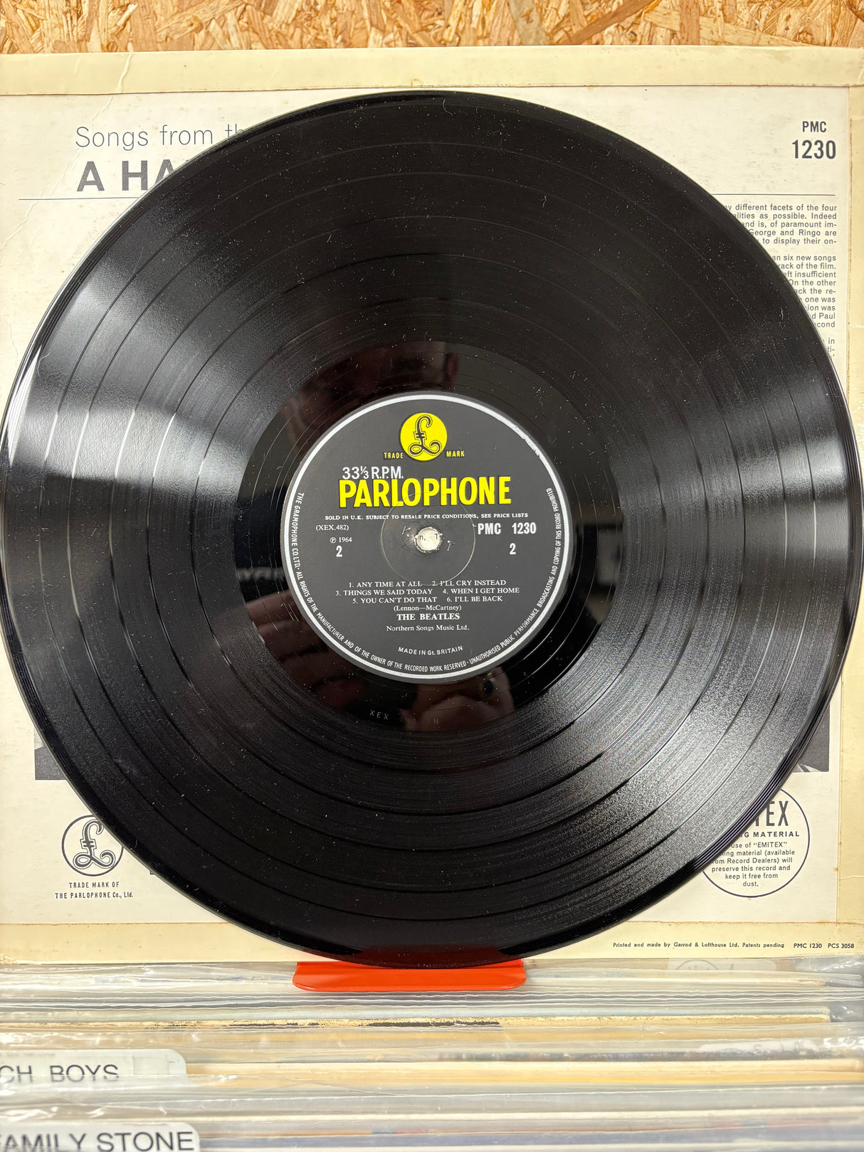 The Beatles - A Hard Days Night - Mono 1st Press - VINYL