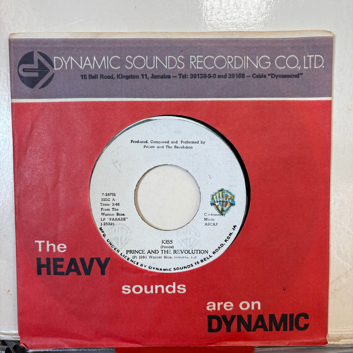 Prince And The Revolution - Kiss Jamaican Jukebox Vinyl