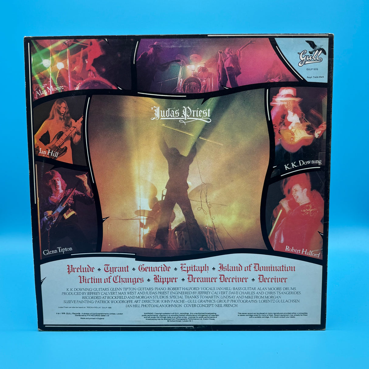 Judas Priest - Sad Wings Of Destiny Misprinted Sleeve Vinyl