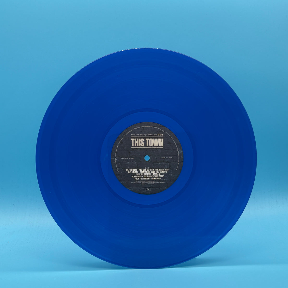 This Town - Music From The BBC Series Blue Vinyl