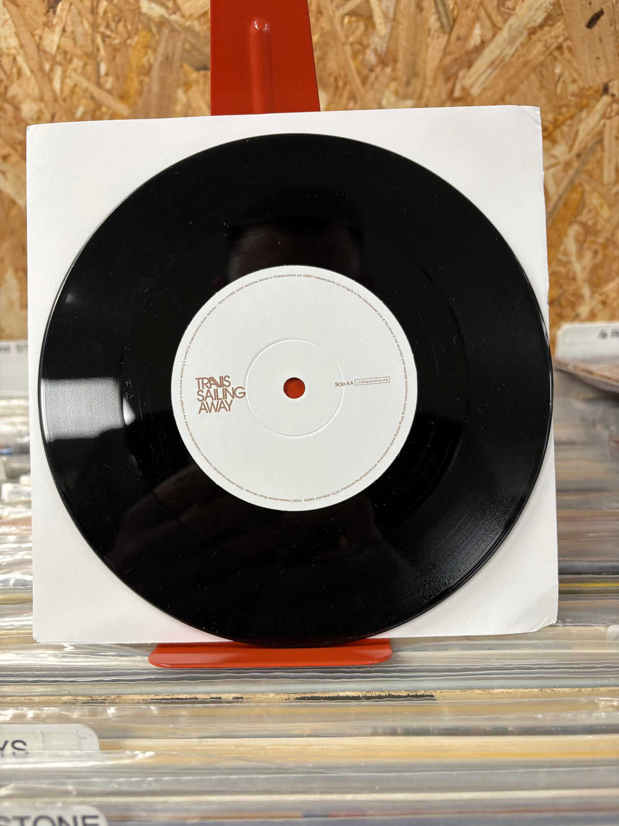 Travis - The Boy With No Name - 2007 Original w/ the single - VINYL