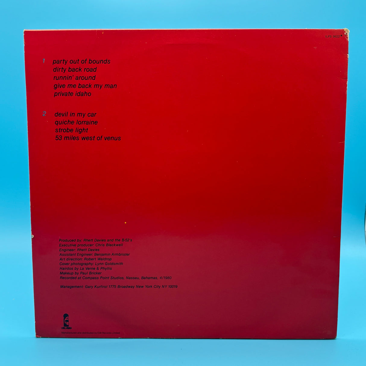 The B-52's - Wild Planet Vinyl
